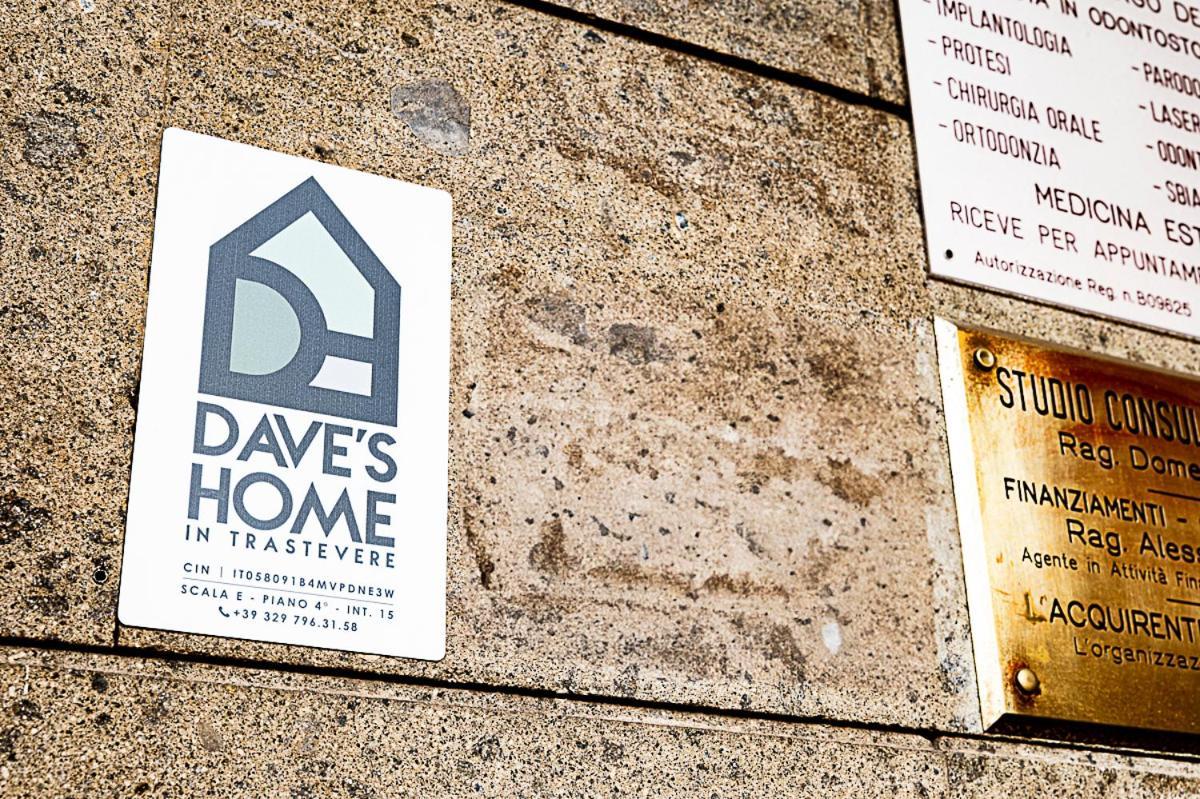 Dave'S Home In Trastevere Rome Extérieur photo